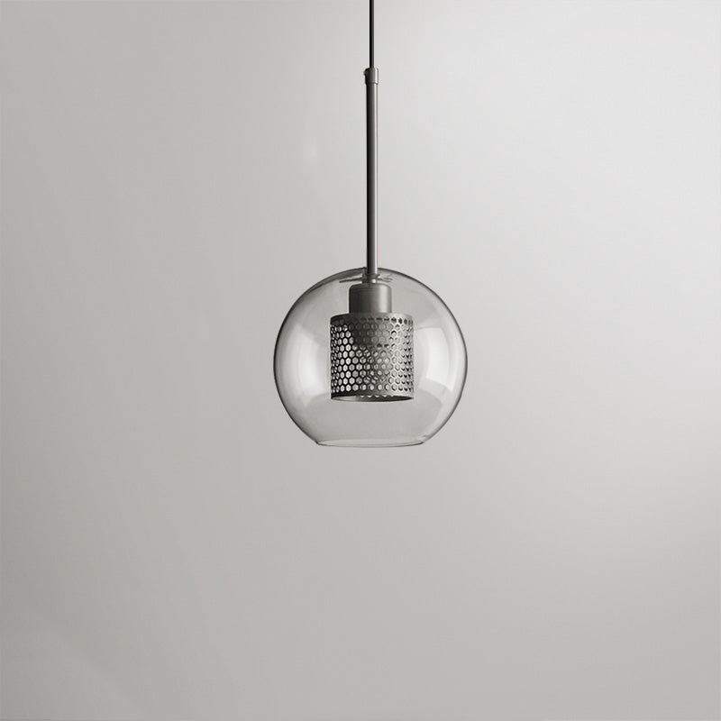 Gold Pendant Light With Glass Shade Soft Glow