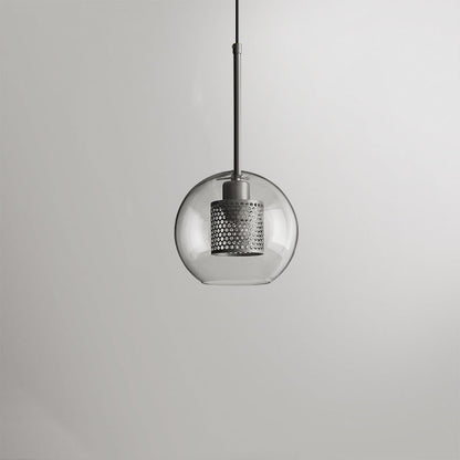 Gold Pendant Light With Glass Shade Soft Glow