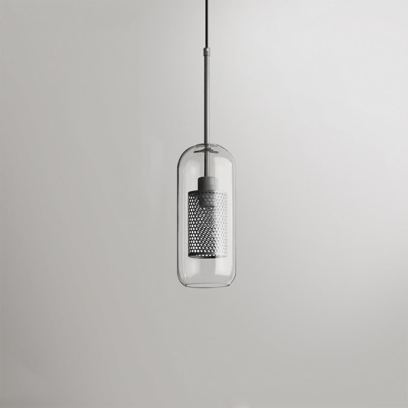 Gold Pendant Light With Glass Shade Soft Glow