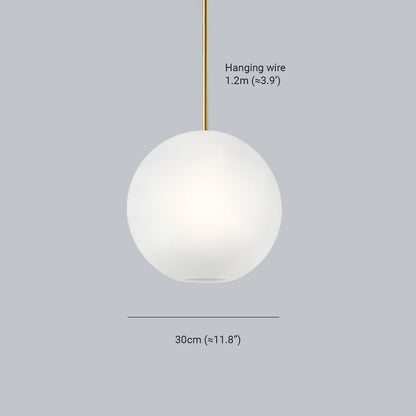 Hailie Glass Bubble Cluster Pendant Light – Frosted Glass, 1/3/5 Heads