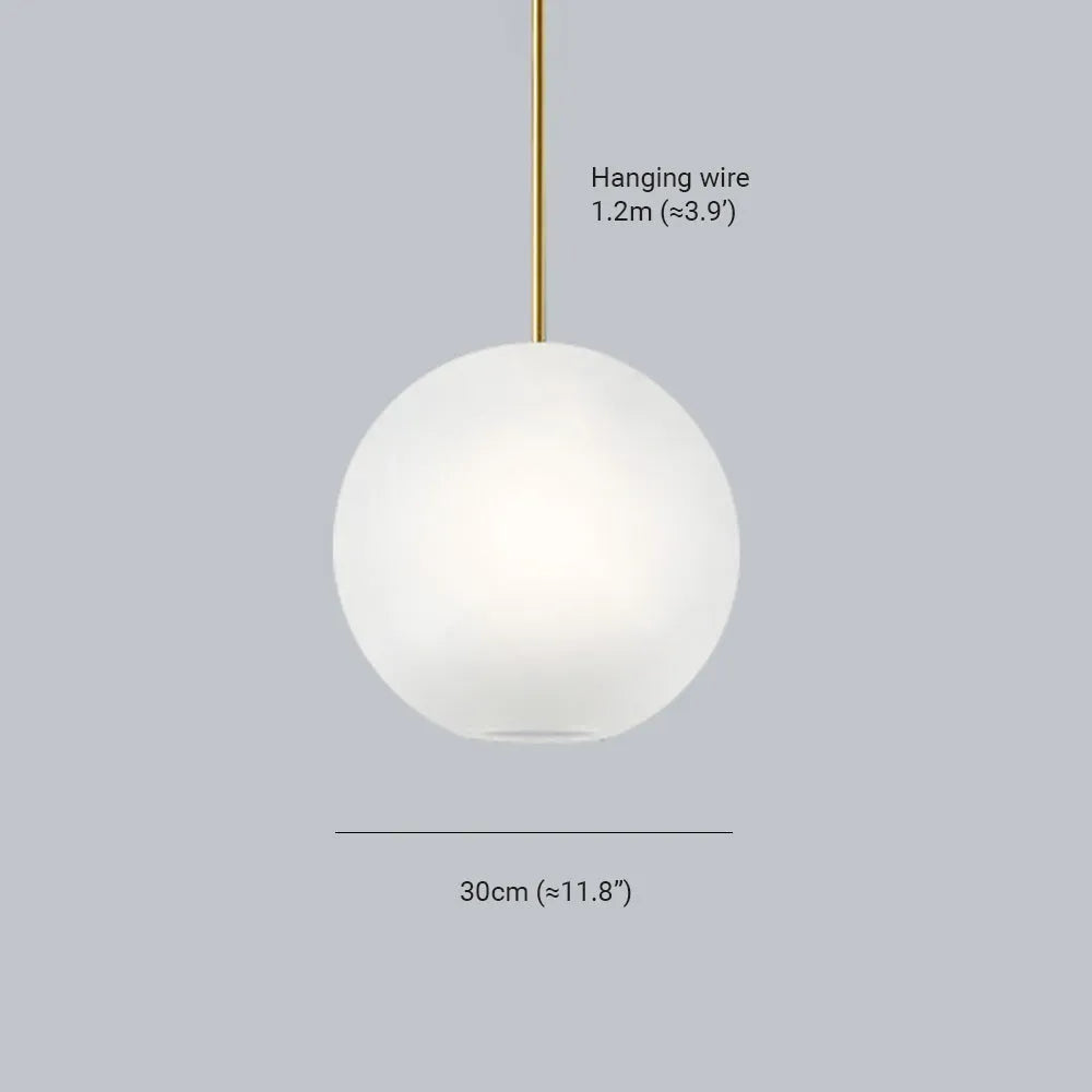 Hailie Glass Bubble Cluster Pendant Light – Frosted Glass, 1/3/5 Heads