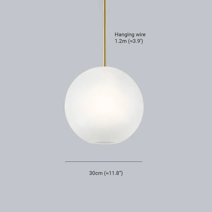 Hailie Glass Bubble Cluster Pendant Light – Frosted Glass, 1/3/5 Heads