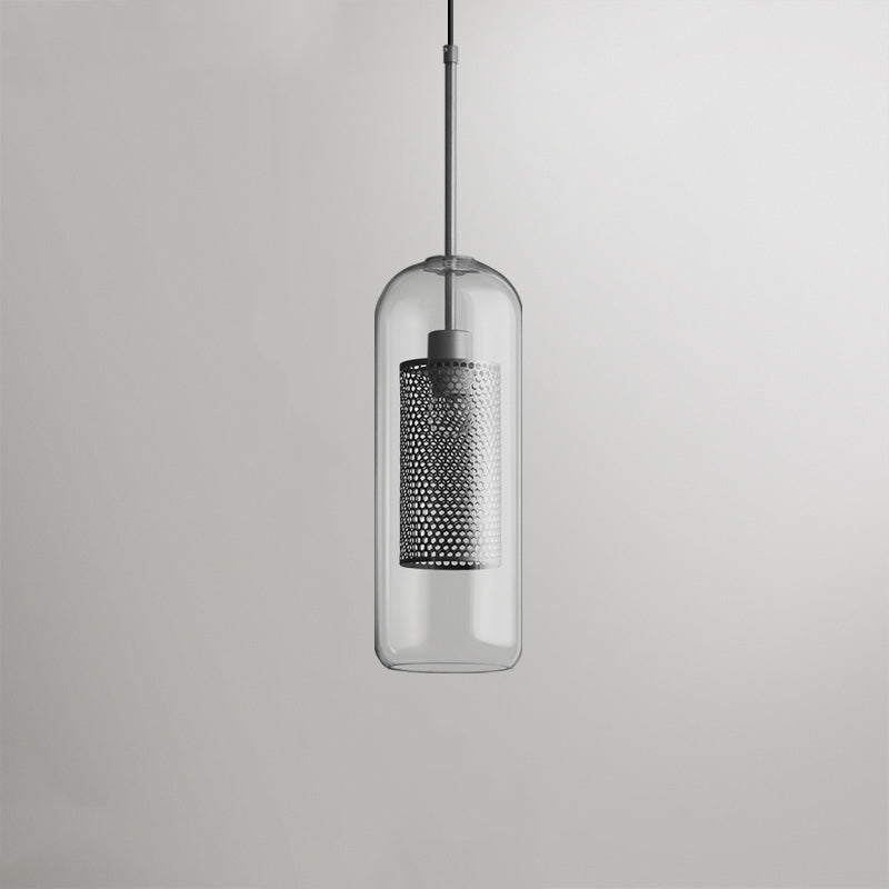 Gold Pendant Light With Glass Shade Soft Glow