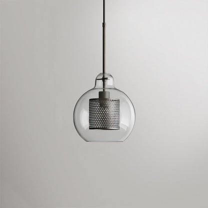 Gold Pendant Light With Glass Shade Soft Glow