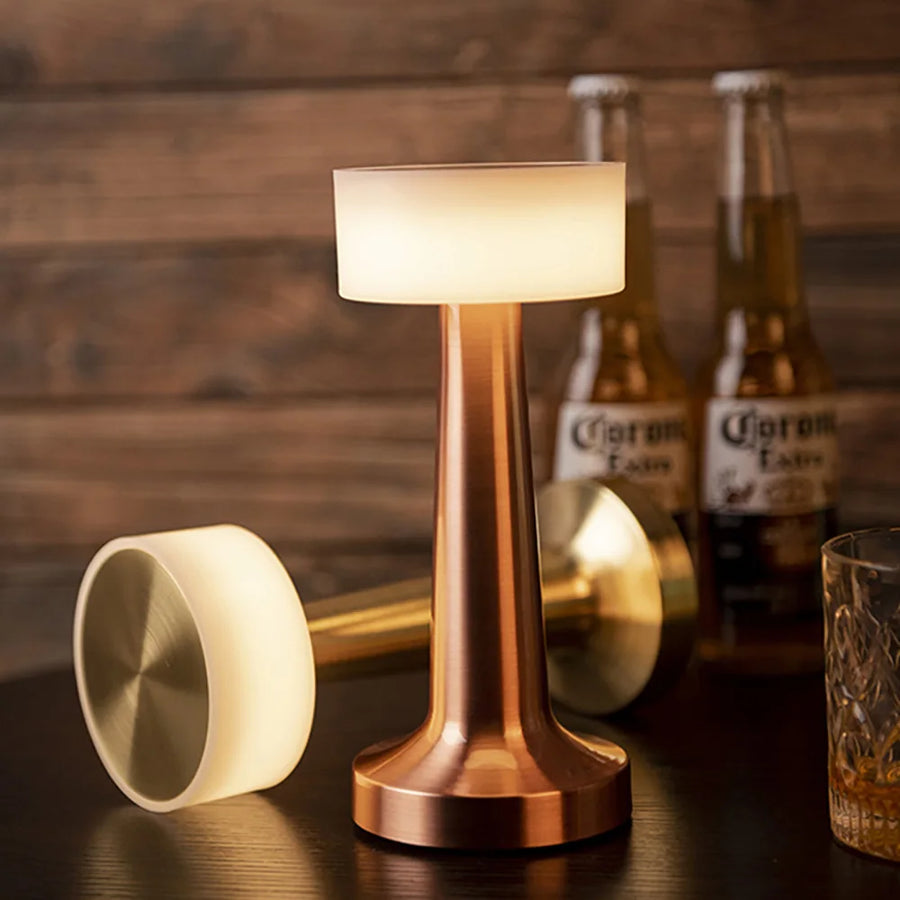 Chrome Table Decorative Lamp
