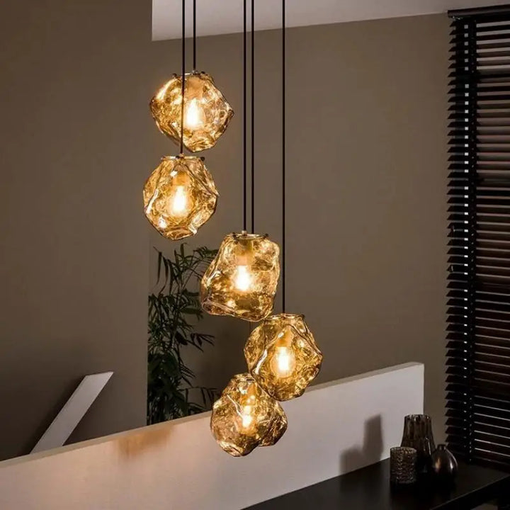 Nordic Lava Pendant Light – Modern Designer Suspension