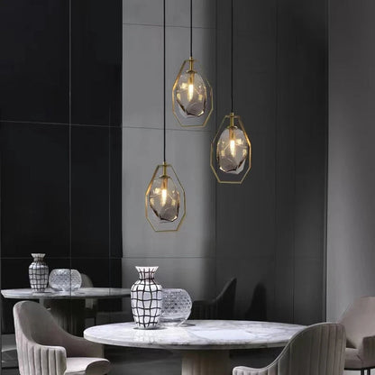 Stone Pendant Light – Modern Designer Suspension