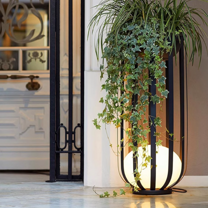 Solar Flower Stand Light – Outdoor LED with Dual Power