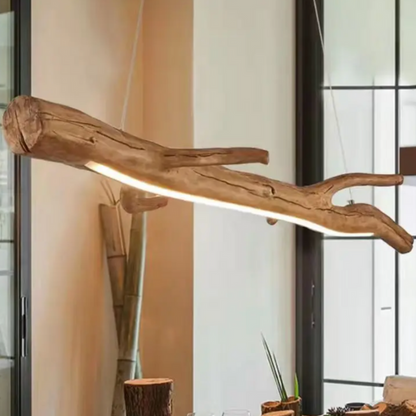 Branch Chandelier – Nature-Inspired Resin Light Fixture