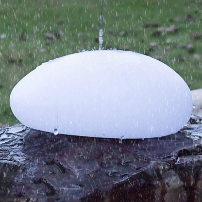 Solar Glow Stone – Multicolour LED Garden Tile Light