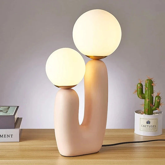 Resin Cactus Table Lamp | Natural & Modern Design