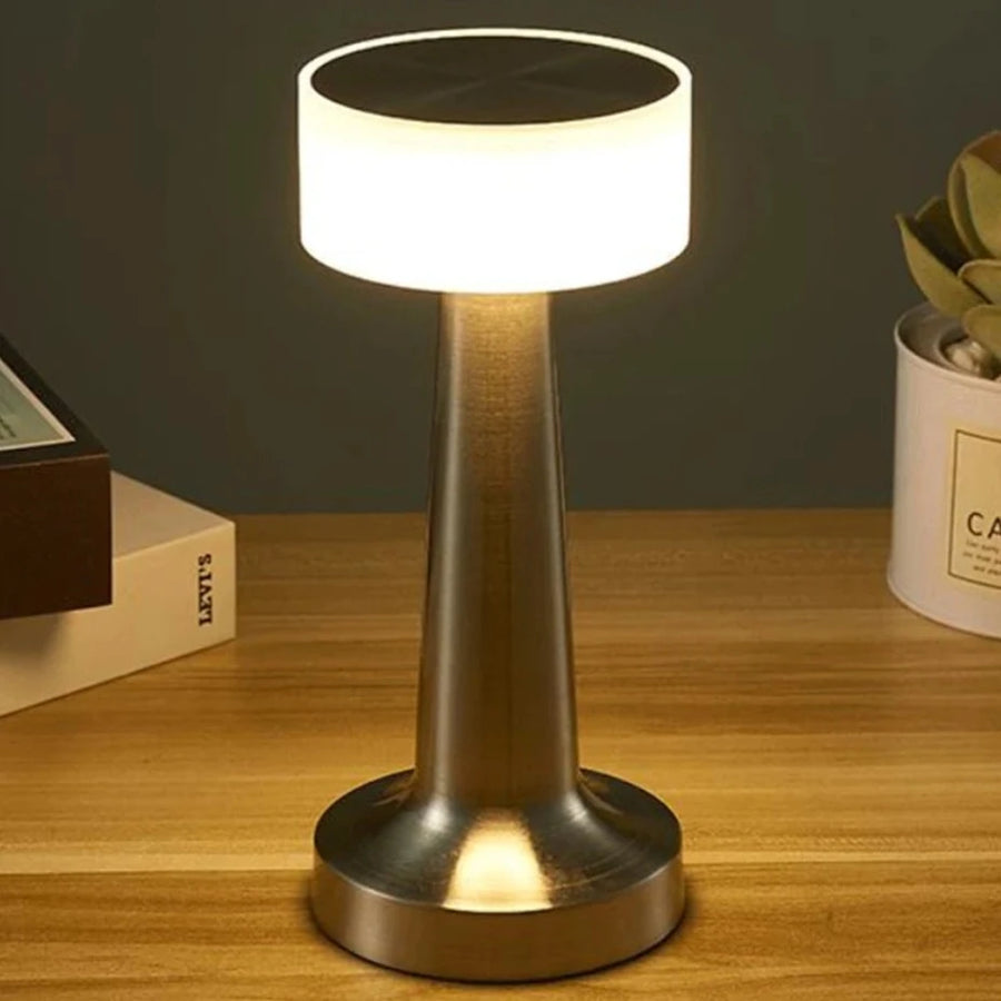 Chrome Table Decorative Lamp