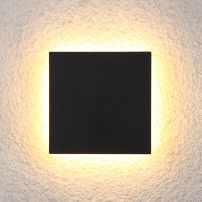 Indoor LED Wall Lamp – Round/Square Aluminum, 8W–18W, AC90–260V
