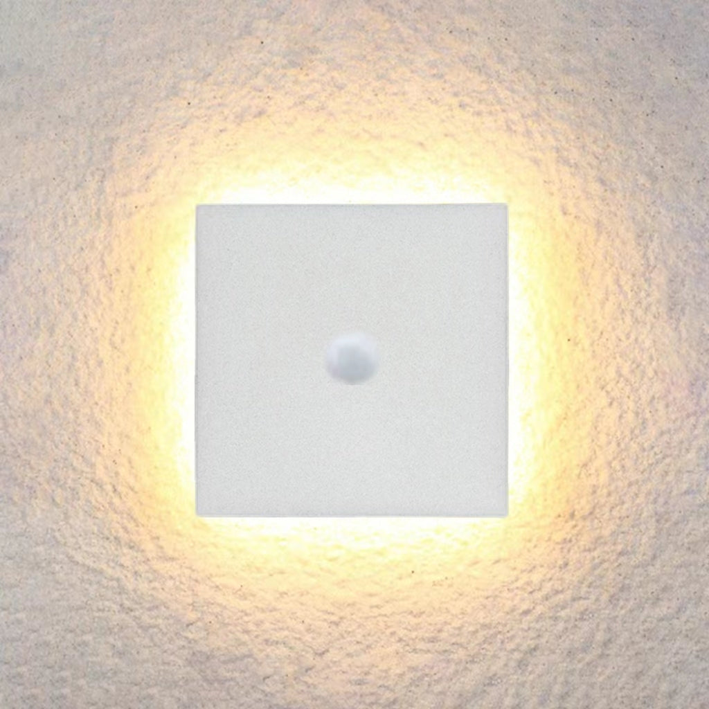 Indoor LED Wall Lamp – Round/Square Aluminum, 8W–18W, AC90–260V