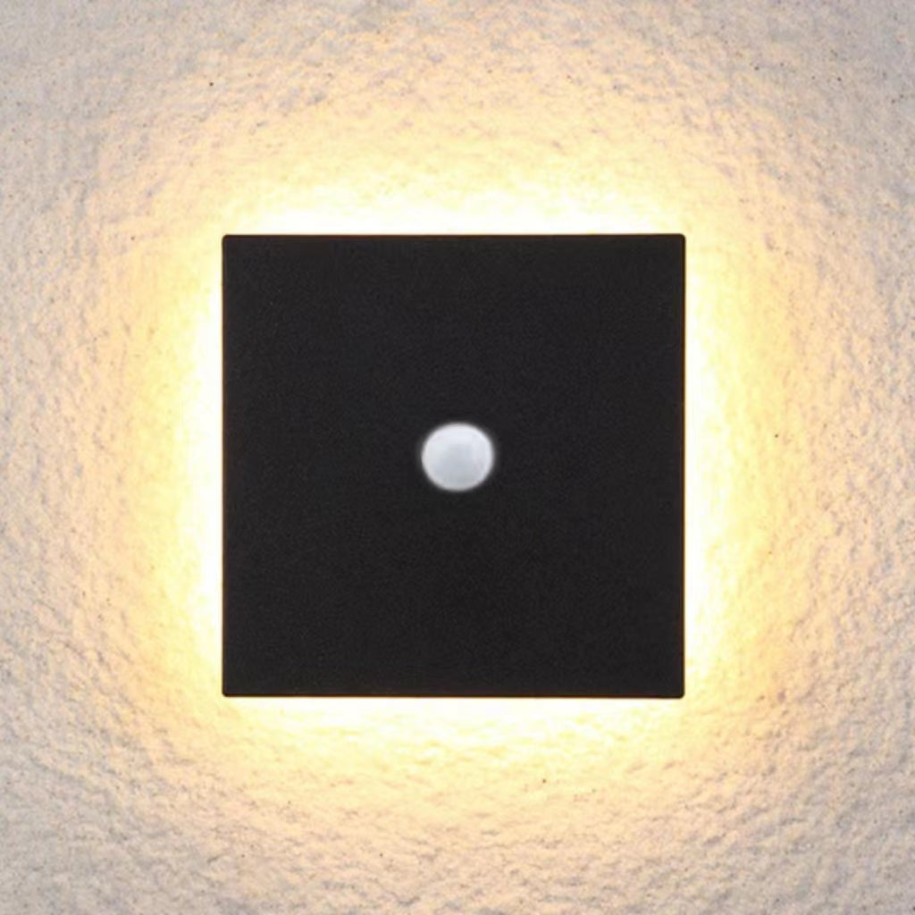Indoor LED Wall Lamp – Round/Square Aluminum, 8W–18W, AC90–260V