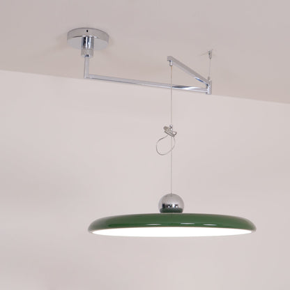 Industrial Pendant Light With Adjustable Arm