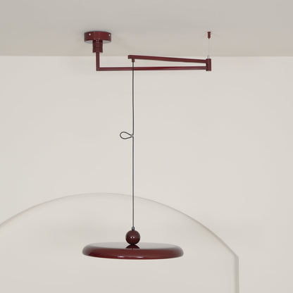 Industrial Pendant Light With Adjustable Arm
