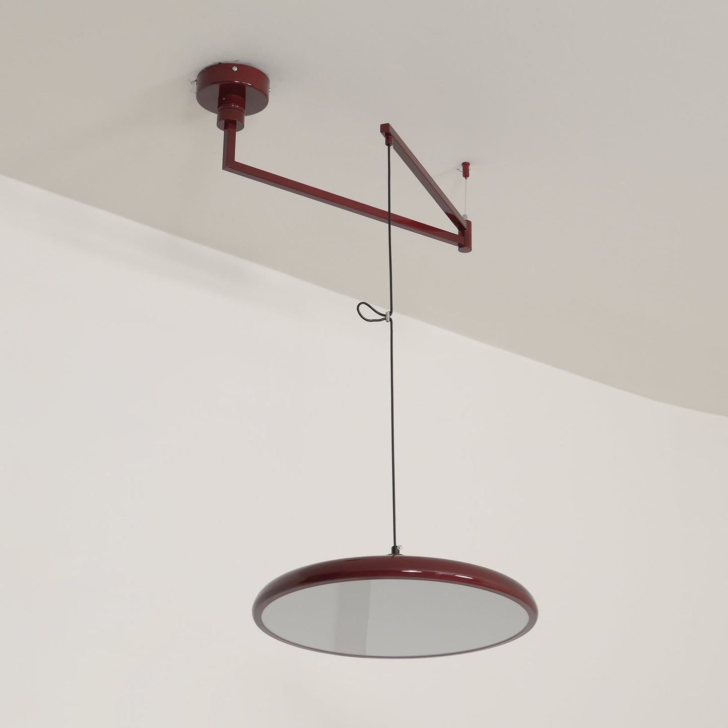 Industrial Pendant Light With Adjustable Arm