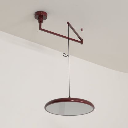 Industrial Pendant Light With Adjustable Arm
