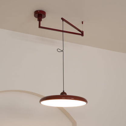 Industrial Pendant Light With Adjustable Arm