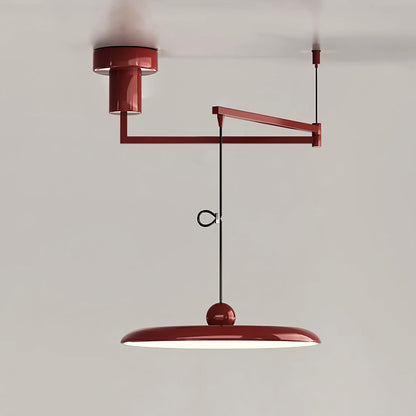 Industrial Pendant Light With Adjustable Arm