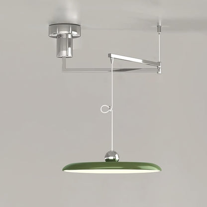 Industrial Pendant Light With Adjustable Arm