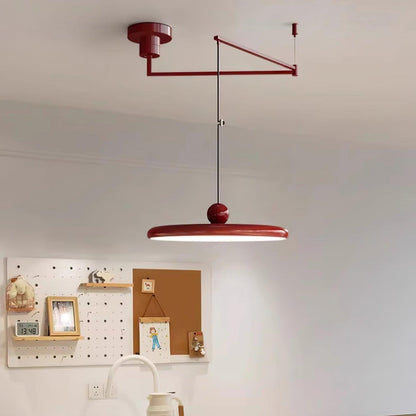 Industrial Pendant Light With Adjustable Arm