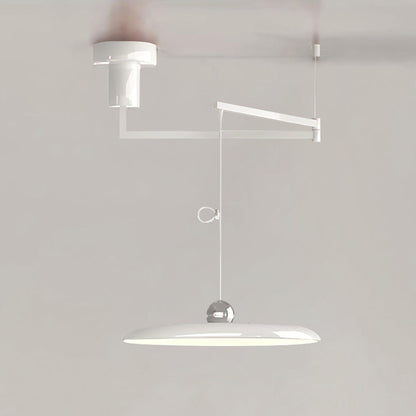 Industrial Pendant Light With Adjustable Arm