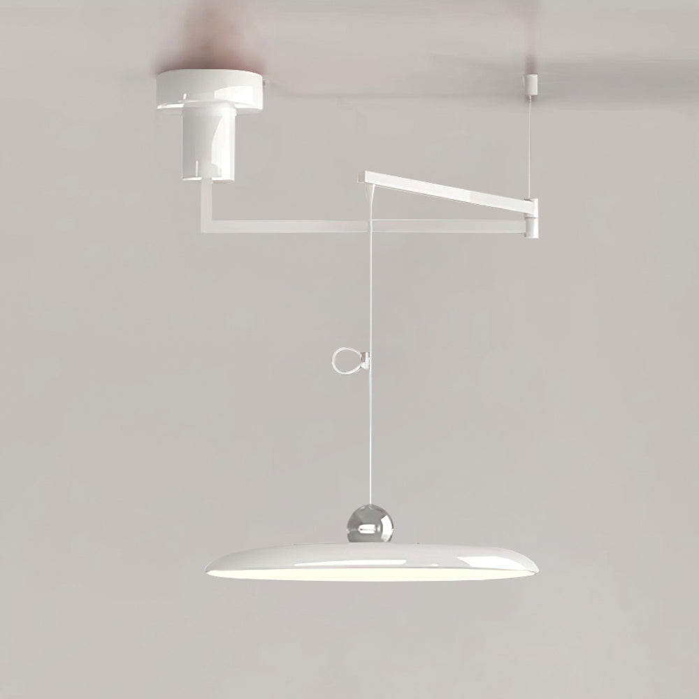 Industrial Pendant Light With Adjustable Arm