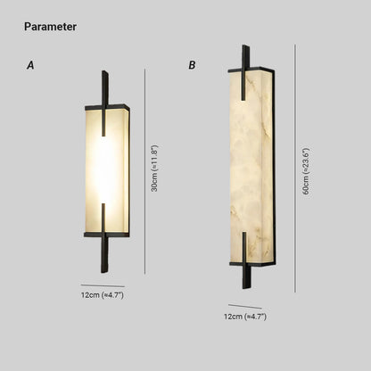 Alabaster Wall Light – Modern LED Wall Lamp with Warm Ambient Glow