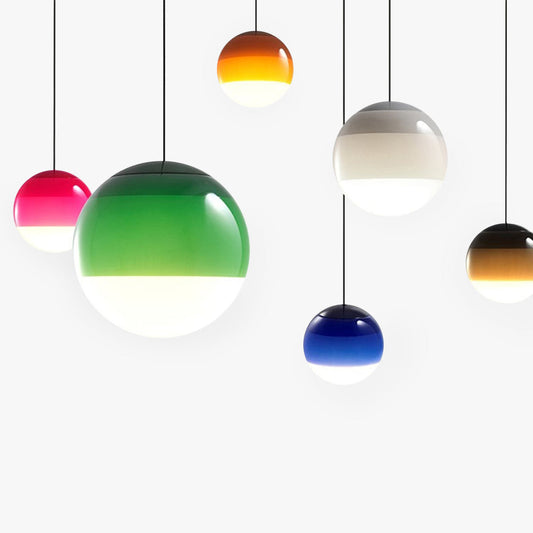 Valentina Colourful Glass Bubble Pendant Light – 6 Colours