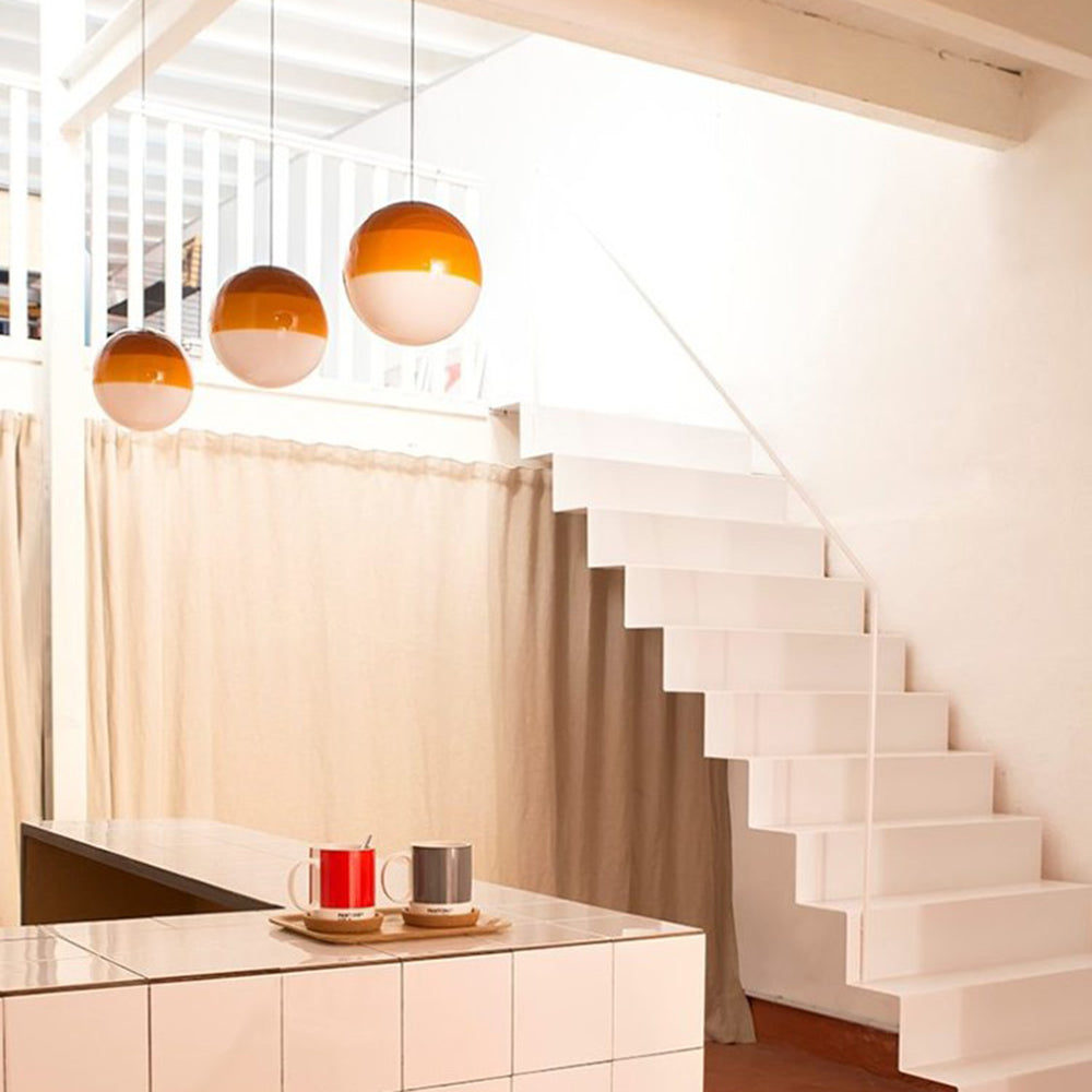 Valentina Colourful Glass Bubble Pendant Light – 6 Colours