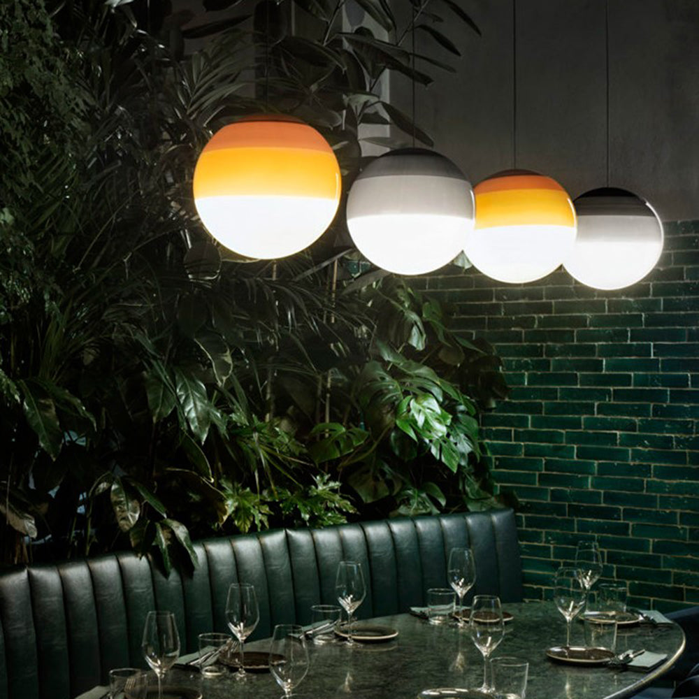 Valentina Colourful Glass Bubble Pendant Light – 6 Colours