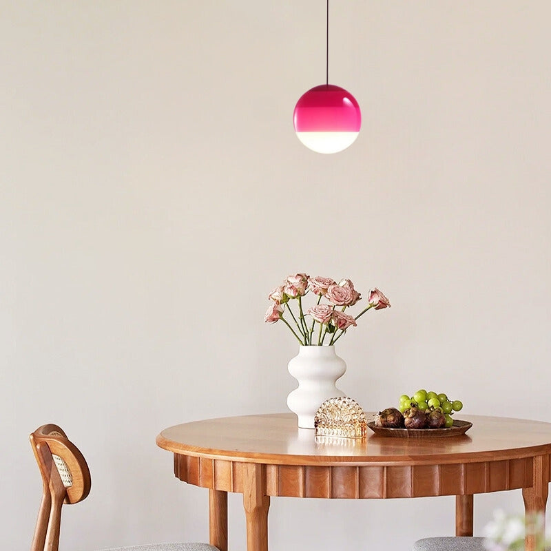Valentina Colourful Glass Bubble Pendant Light – 6 Colours