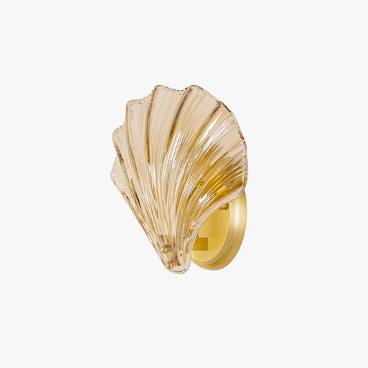 Veta Fashion Metal & Glass Wall Lamp – Clear or Champagne Finish