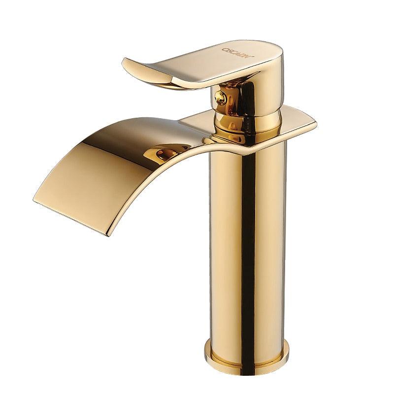 Basin Faucet - Basin Faucet Waterfall Faucet Brass Bathroom Basin Faucet Mixer Tap