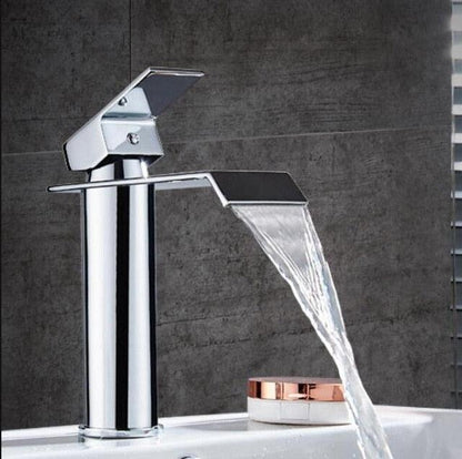 Basin Faucet - Basin Faucet Waterfall Faucet Brass Bathroom Basin Faucet Mixer Tap