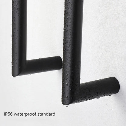 Bathroom Towel Warmer Fast Drying Electric Heated Towel Rack-Towel Bars & Hooks-Index Bath-Black-A-110V-Index Bath