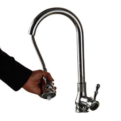 Kitchen Faucet - 360 Degree Swivel Water Mixer Pull Down Faucet