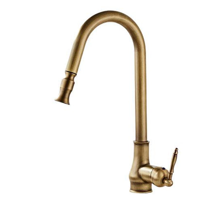 Kitchen Faucet - 360 Degree Swivel Water Mixer Pull Down Faucet