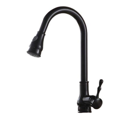 Kitchen Faucet - 360 Degree Swivel Water Mixer Pull Down Faucet