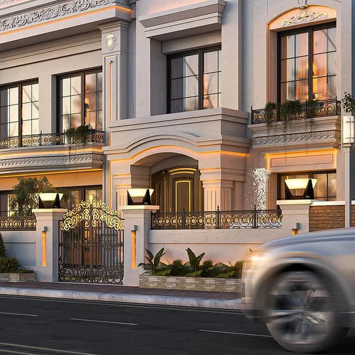 Solar Outdoor Lamp – Modern Standalone Lighting