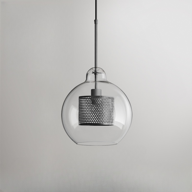 Gold Pendant Light With Glass Shade Soft Glow