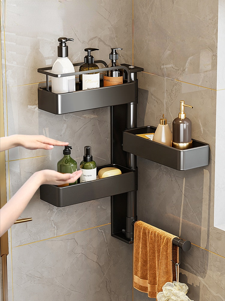 Corner Shelves Bathroom Shower Shelves Shampoo Shower Corner Shelf-Shower Accessories-Index Bath