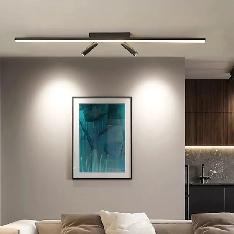 Haney Nordic Track Spotlight LED Ceiling Lamp – 31.5/39.4", 3-Color Switchable