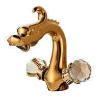 Golden faucet