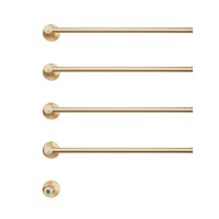 Brushed Gold-4 Rods
