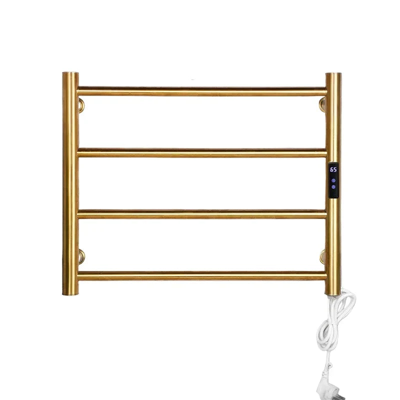 Electric Heated Towel Rail Stainless Steel Towel Warmer Towel Dryer-Towel Bars & Hooks-Index Bath