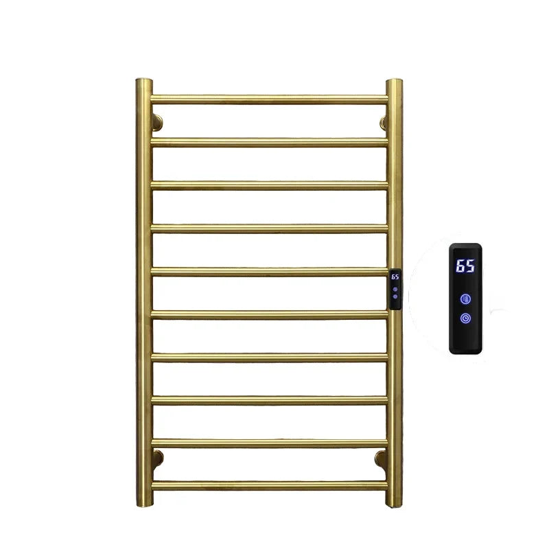Electric Heated Towel Rail Stainless Steel Towel Warmer Towel Dryer-Towel Bars & Hooks-Index Bath