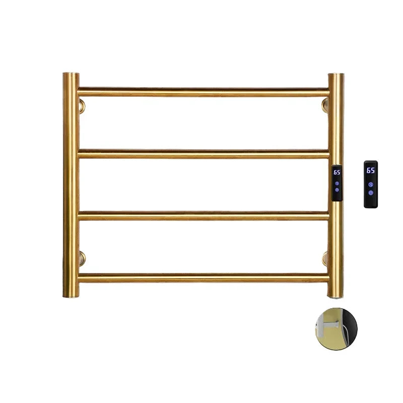 Electric Heated Towel Rail Stainless Steel Towel Warmer Towel Dryer-Towel Bars & Hooks-Index Bath